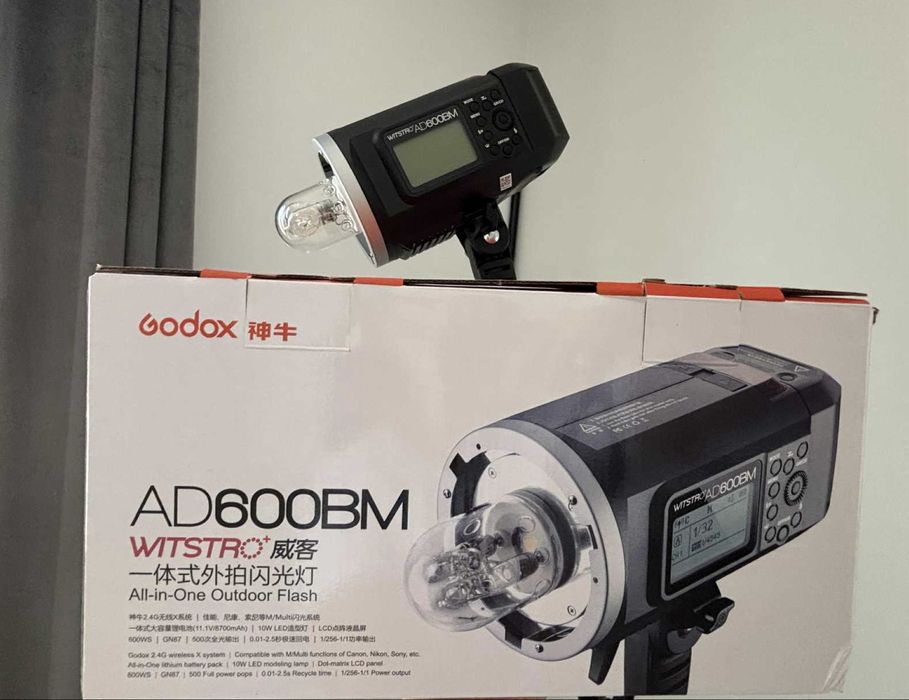 GODOX　AD600BM　新品未開封　正規品 Amazon | Godox AD600BM 600WS GN87 HSS 2.4G 屋外用フラッシュ
