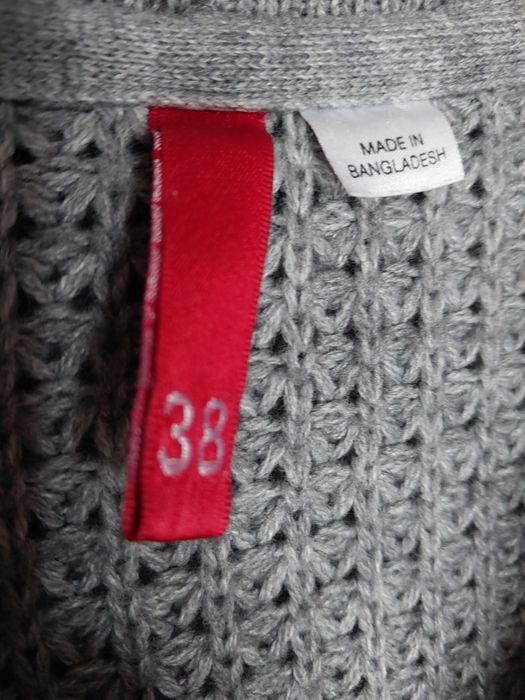 Sweter rozpinany z kapturem rozmiar 38