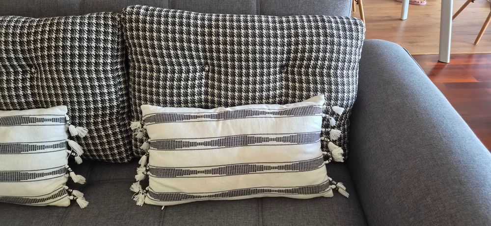 Sofá Cama com Chaise Long