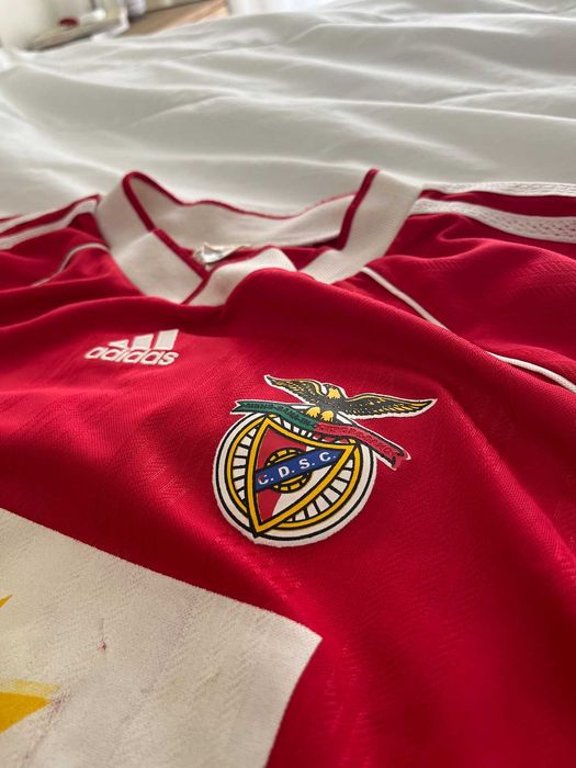 Camisola Santa Clara 1998/99 - usada no jogo da promoção à 1ª divisão