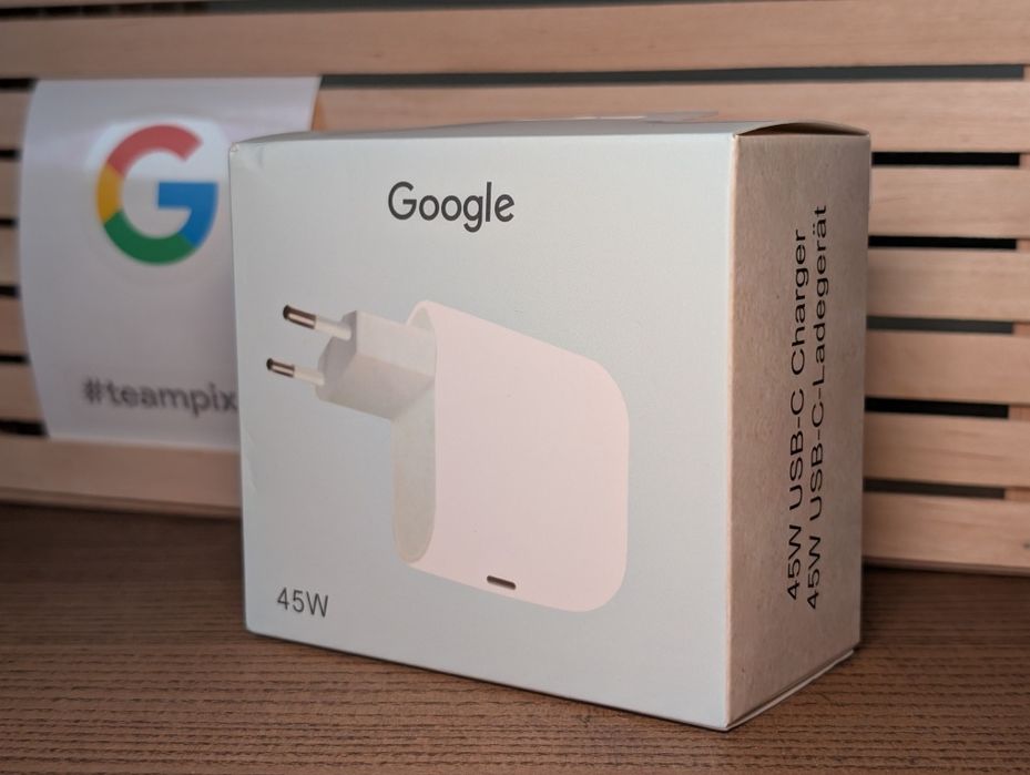 Блок 45Вт Google зарядка зарядний пристрій Google Pixel