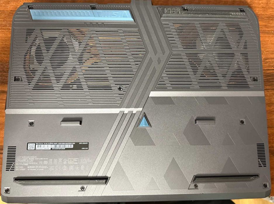 Laptop MSI Vector 16 hx a13vhg-rtx 4080 | 64GB ram | 3TB ssd | gw