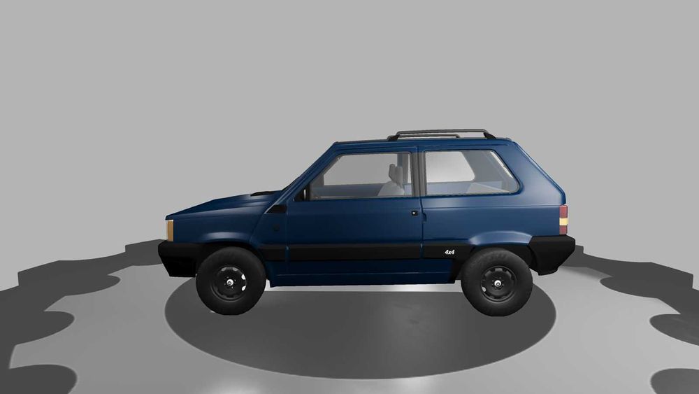 Panda 4x4 Country Club (Restauro completo)