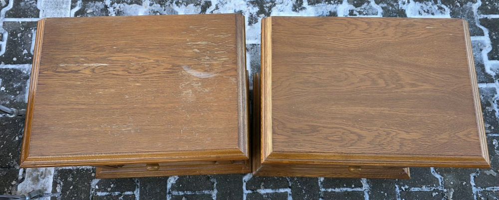 Szafka nocna dębowa