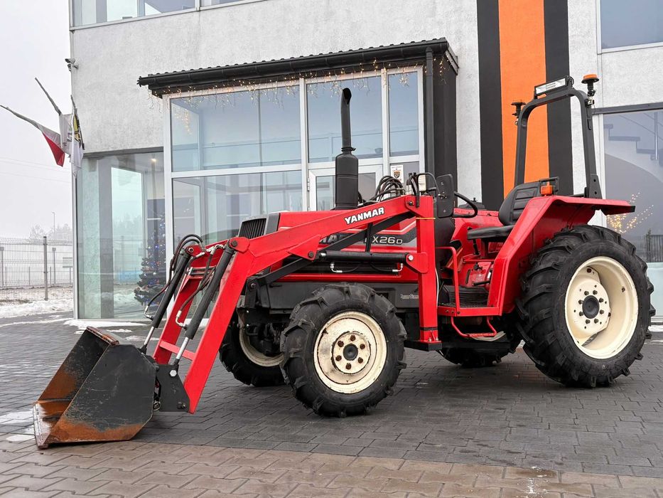 Yanmar FX-26, Ładowacz czołowy, TUR, Wspomaganie, Nowe Opony, Oryginał