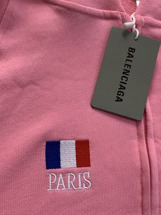 Зіпка Худі Balenciaga Polo Pink