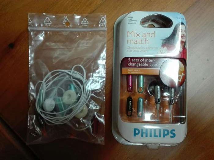 Auriculares Philips (2 conjuntos)