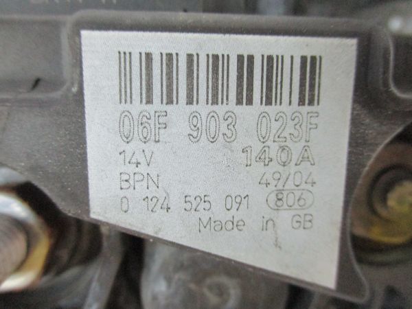 Alternador AUDI A3 (8P1)