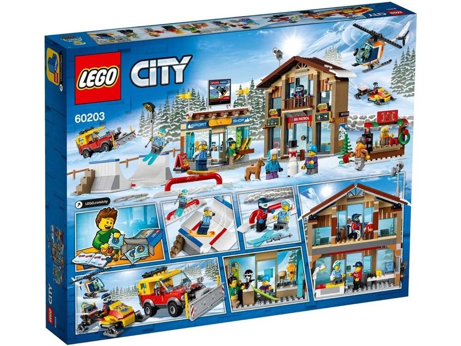 Lego City 60203 Гірськолижний курорт Лего Сіті