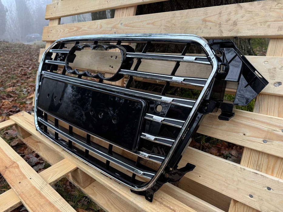 Grill Atrapa Audi A4 S4 B8 11-15 Po-lift CHROME