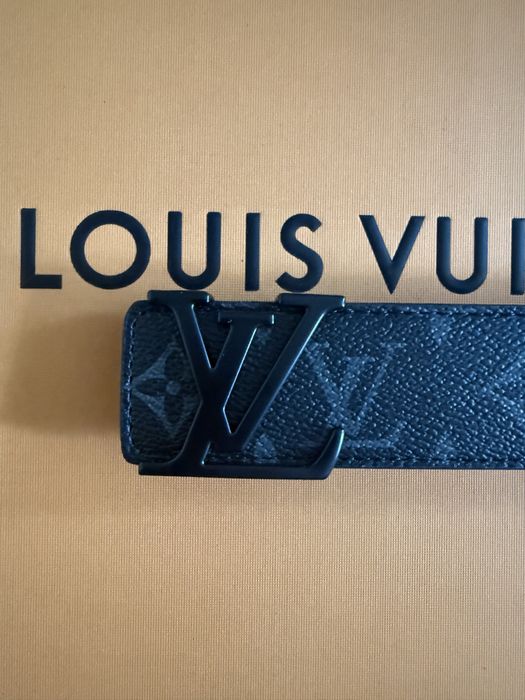 Pasek LV monogram black