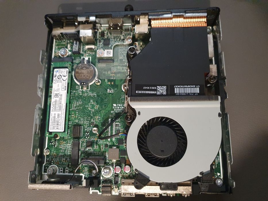 HP i7 EliteDesk 8700 16GB RAM 512GB SSD komputer mini - stan idealny