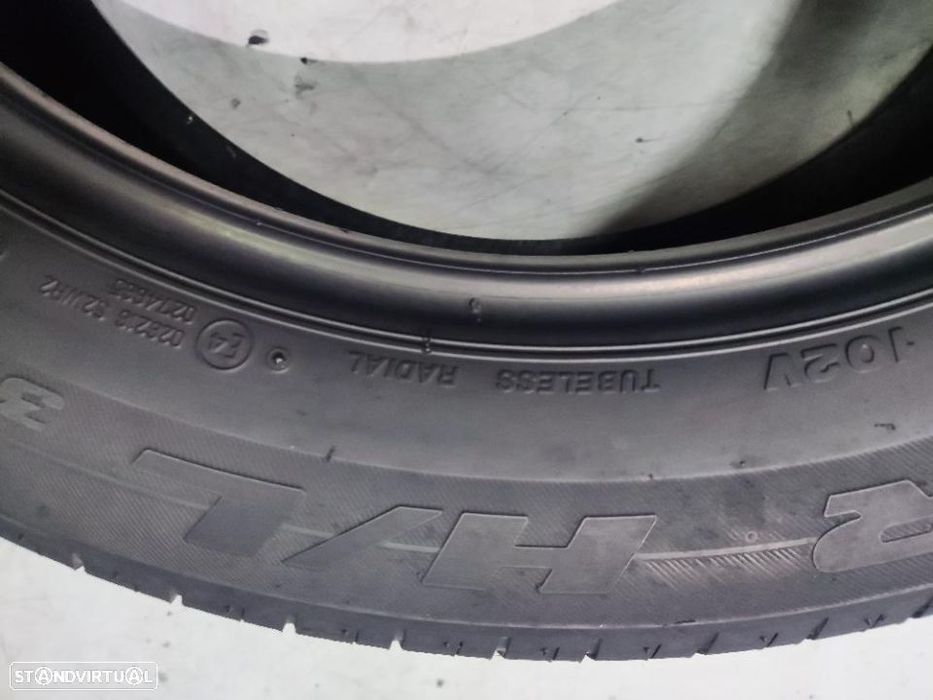2 pneus semi novos 235-55r20 bridgestone - oferta dos portes
