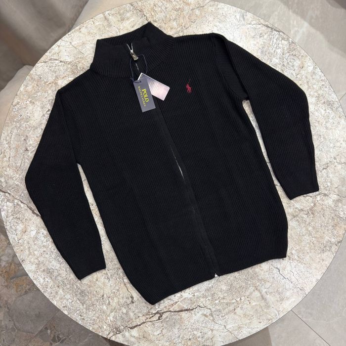 Мужская вязанная зипка кофта поло POLO RALPH LAUREN