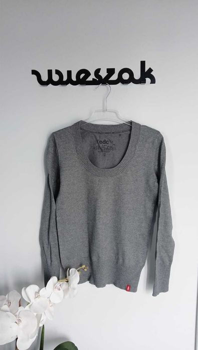 Sweterek grafitowy EDC by Esprit r.M
