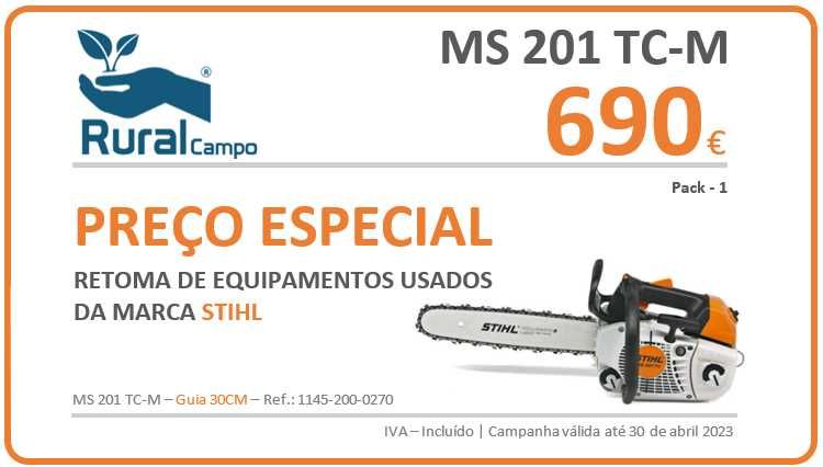 Motosierra Stihl MS201 TC-M