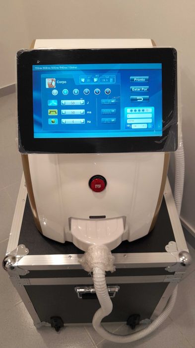 Máquina de Laser Diodo 5 Ondas, práticamente nova, com apenas 5 meses de uso.