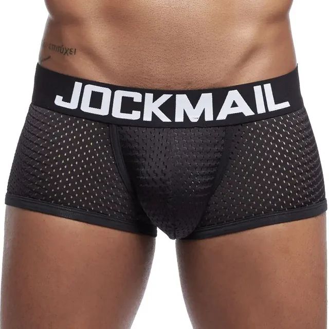 Męskie Sexowne Siateczkowe Bokserki JOCKMAIL - XL