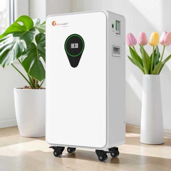 Комплект інвертор Felicity IVEM8048 8k + Акумулятор FLA48314-EU [16 kw]