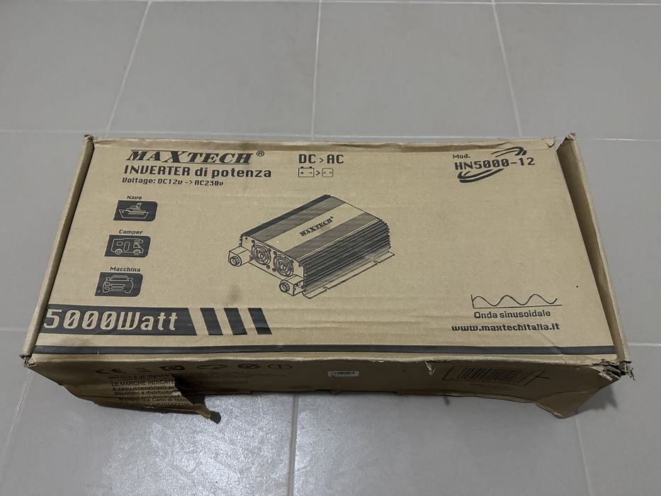 Перетворювач напруги інвертор MaxTech HN-5000-12 5 кВт 5000 ватт