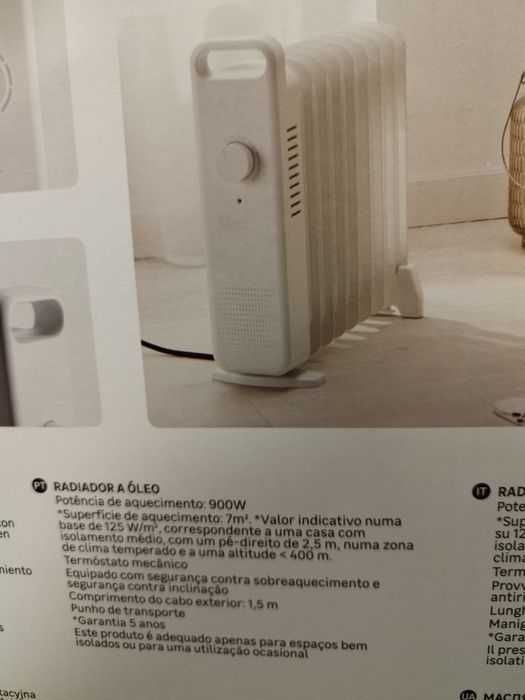 Aquecedor a óleo Novo