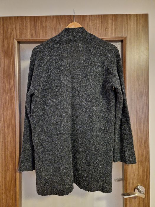 długi sweter z wełną i alpaką