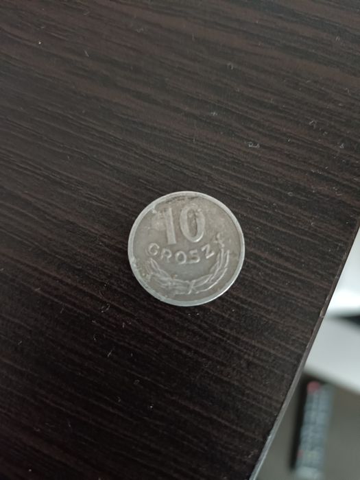 Moneta 10 groszy z 1961 r. Kolekcjonerskie.