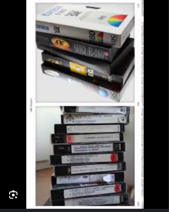 Оцифровка с видеокассет дисков