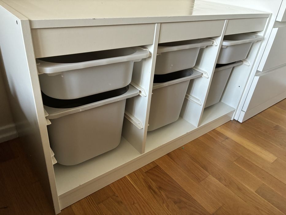 Komda i szafka na zabawki IKEA