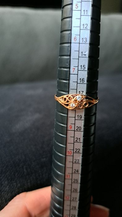 Pierścionek, złoto 585