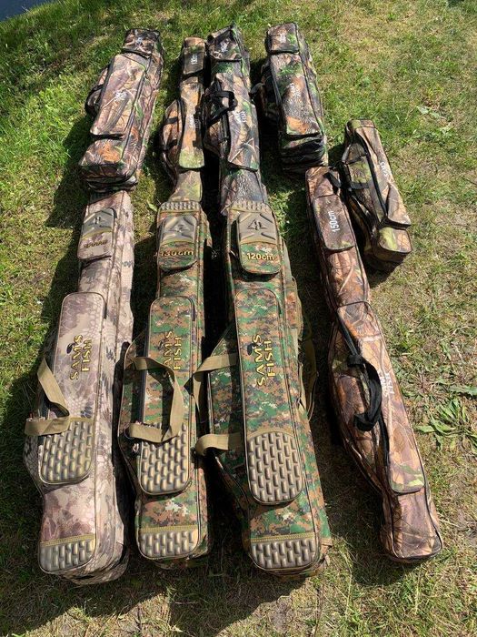 Чехол  для спінінгів на 2 та 3 відділення 0,8м; 0,9м; 1,2м; 1,4м; 1,5м