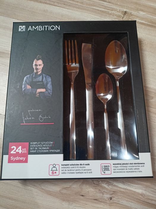 Sztućce zestaw sztućców Ambition Sydney