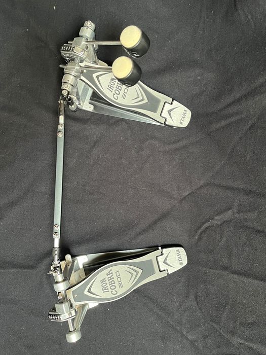 Pedal Duplo Tama Iron 200 Bateria Acústica
