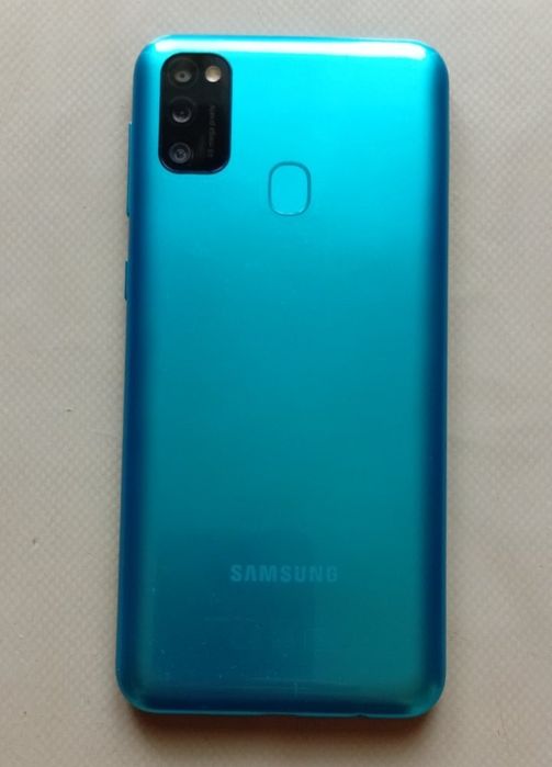 Продам смартфон Samsung Galaxy M21 4/64GB Green, NFC, б/у, в гарному стані