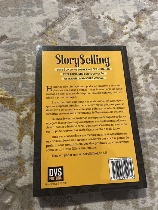 VENDO LIVRO NOVO STORY SELLING