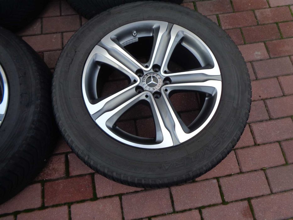 Alufelgi 18 Mercedes GLC X253 C253 z oponami wielosezonowymi ORG 5x112