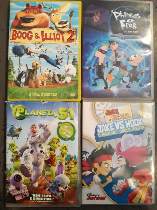 DVs Disney, Barbie, Anita originais