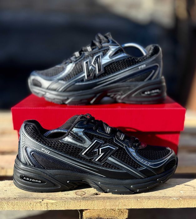 (2280) Кросівки у стилі New Balance 740 чорні (40-45) нб NB