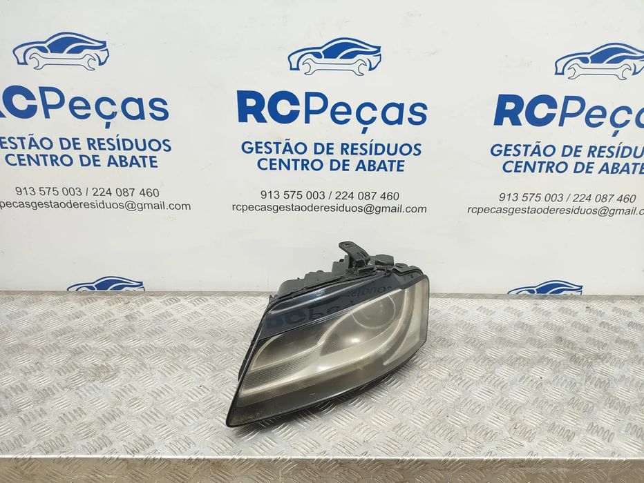 Farol Otica Frente Frontal Esquerda A5 8T Xenon Original VAG Audi