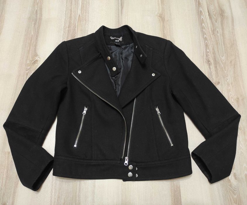 Кашемировая теплая косуха, косуха-полупальто, косуха шерсть на М-Л