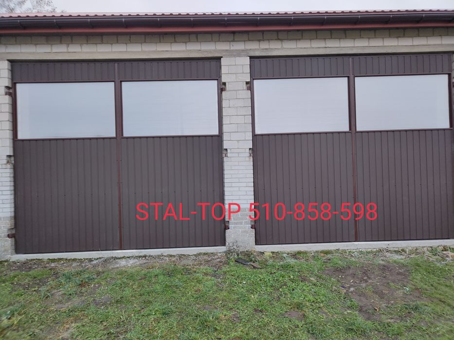 Brama drzwi wrota wierzeje do stodoły obory wiaty garażu hali