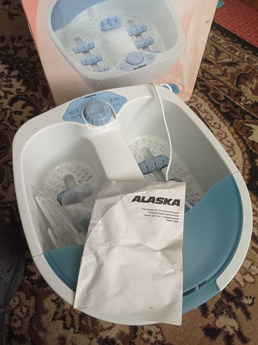 Пузырьковая массажная ванна для ног Alaska ( Германия).