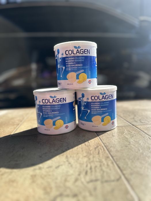 Колаген з магнієм, вітаміном C та гіалуроновою кислотою!