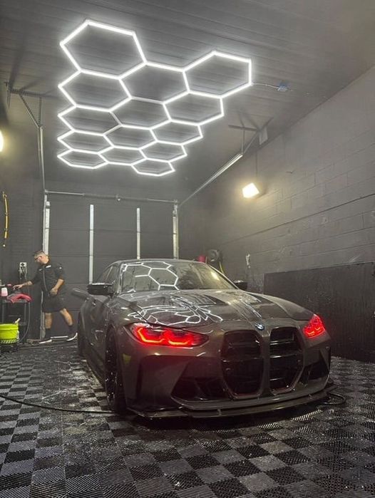 Пройесійне стельове освітлення для СТО, детейлінгу, гаражів, шоу-румів