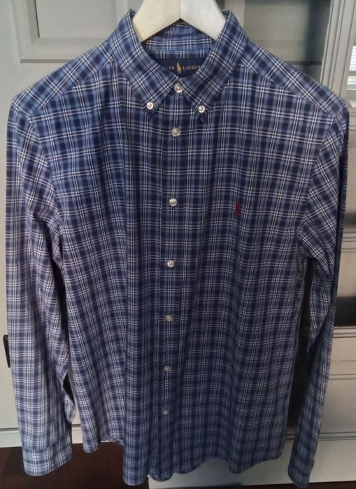 Camisa Xadez Ralph Lauren Teen I 18-20 Anos