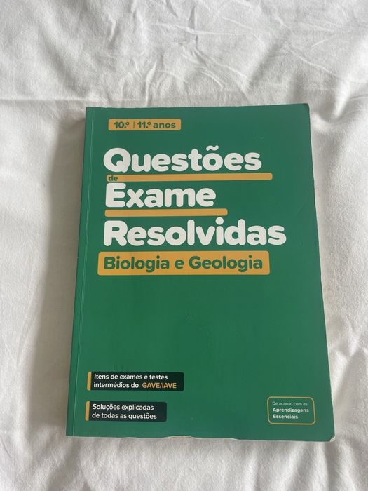 Questões de Exame Resolvidas - Biologia e Geologia - 10.º e 11.º Anos
