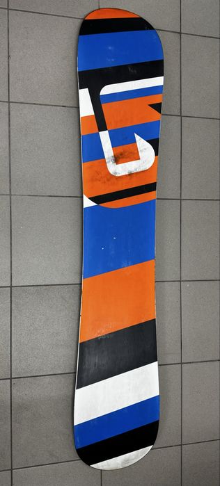 Pęknięta deska burton sherlock 163