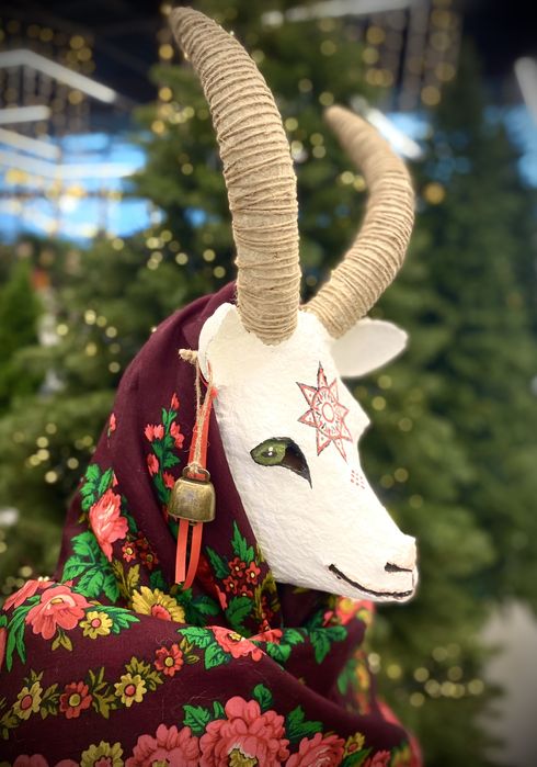 Маска кози маланка