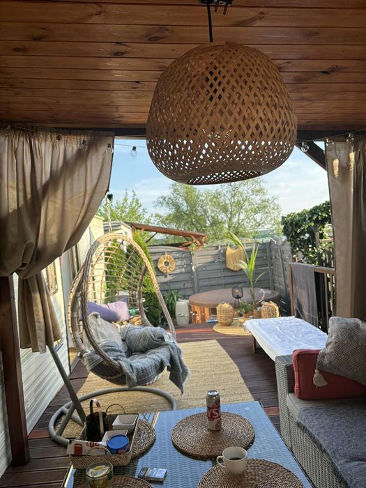 Domek holenderski z tarasem jezioro pławnowice