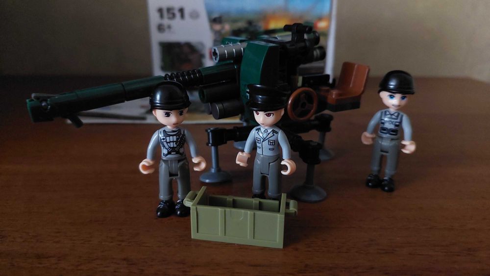 Військова пушка лего